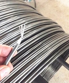 18AWG Duplex2205 Tubing Encapsulated Cable